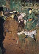 Henri  Toulouse-Lautrec Le Depart du Qua drille au Moulin Rouge china oil painting artist